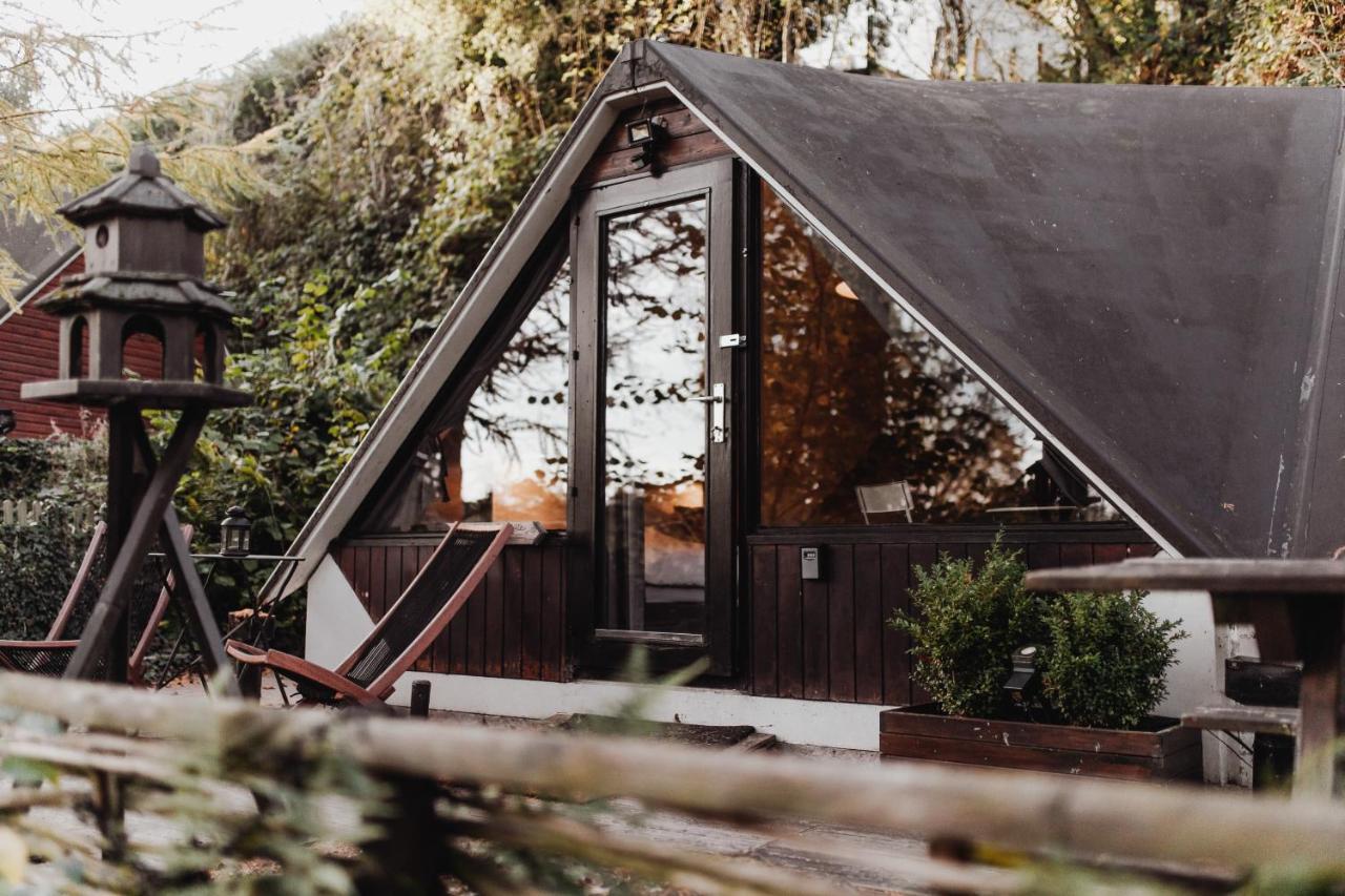 Chalet Scandinave Avec Sauna Ir - In The Woods Gesves Kültér fotó
