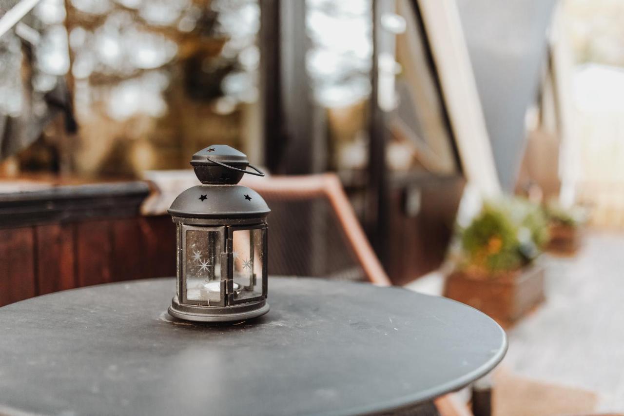 Chalet Scandinave Avec Sauna Ir - In The Woods Gesves Kültér fotó